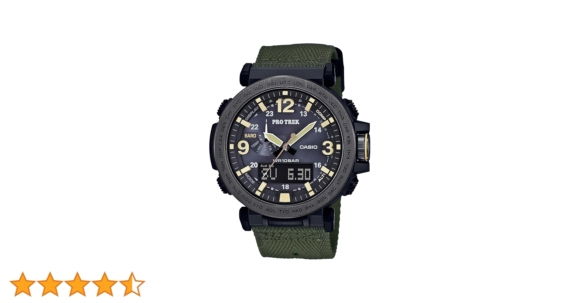 Amazon.co.jp: カシオ メンズ腕時計プロトレック クォーツ式